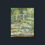 Monet Art Bridge over a Pond of Water Lilies Canvas Print<br><div class="desc">Claude Monet,  beautiful scenic painting of bridge over colourful yet romantic pond of water. 
Bridge over a Pond of Water Lilies
Claude Monet (French,  Paris 1840–1926 Giverny)
Date: 1899
Medium: Oil on canvas</div>