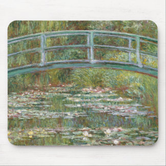 Monet Art Bridge over a Pond of Water Lilies Mouse Mat