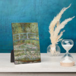 Monet Art Bridge over a Pond of Water Lilies Plaque<br><div class="desc">Claude Monet,  beautiful scenic painting of bridge over colourful yet romantic pond of water. 
Bridge over a Pond of Water Lilies
Claude Monet (French,  Paris 1840–1926 Giverny)
Date: 1899
Medium: Oil on canvas</div>