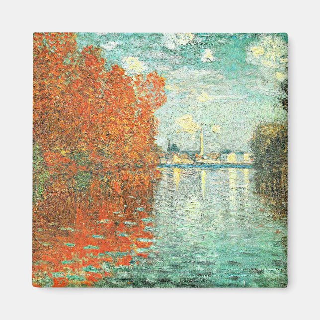 Monet - Autumn Effect at Argenteuil Magnet (Front)