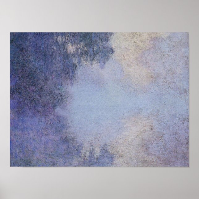 Monet - Branch of the Seine near Giverny Poster (Front)