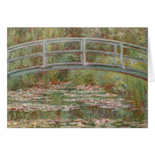 Monet Bridge Over Lily Pond Impressionist