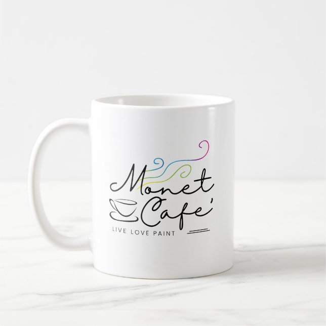Monet Cafe' Coffee Mug (Left)