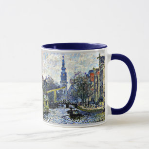 Monet: Canal in Amsterdam Mug