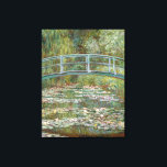 Monet Canvas Print<br><div class="desc">Monet,  japanese garden bridge,  classic painting</div>