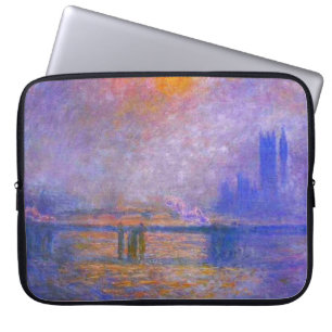 Monet Charing Cross Bridge Laptop Sleeve