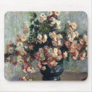 Monet Chrysanthemums Mouse Mat