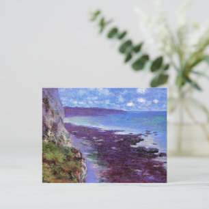 Monet - Cliff Near Dieppe, Postcard