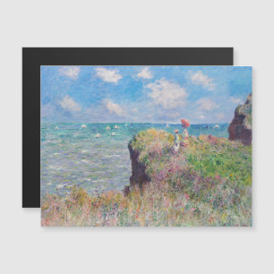 Monet - Cliff Walk at Pourville  Magnetic Card