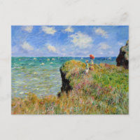 Monet - Clifftop Walk at Pourville