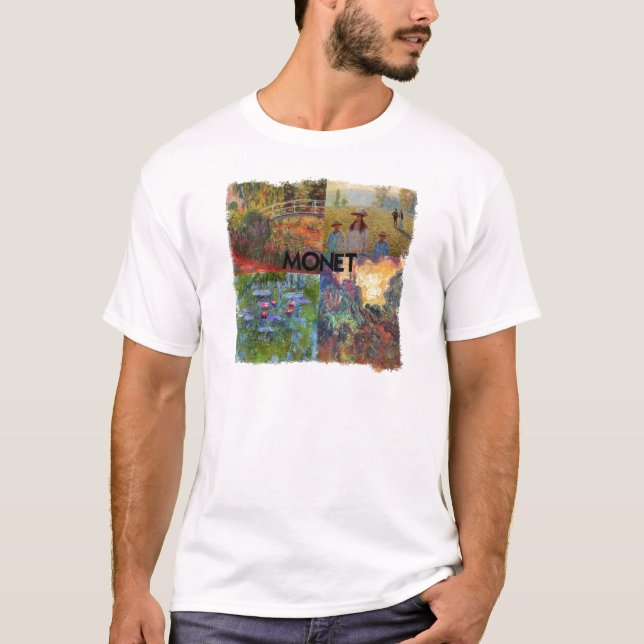 Monet Collage T-Shirt (Front)