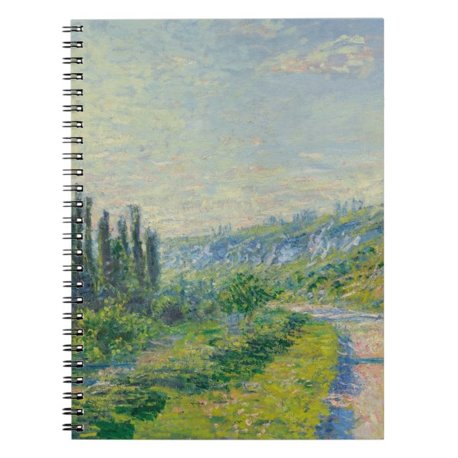 Monet Countryside Landscape Spiral Notebook (Front)