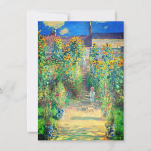 Monet Flower Garden Invitation