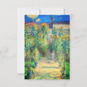 Monet Flower Garden Invitation