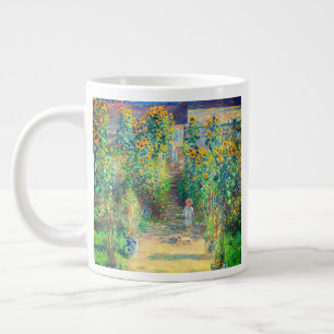 Monet Flower Garden Large Coffee Mug