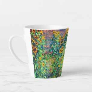 Monet Flower Garden Latte Mug