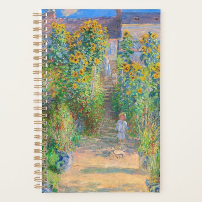 Monet Flower Garden Planner (Front)