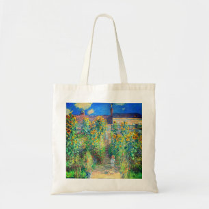 Monet Flower Garden Tote Bag