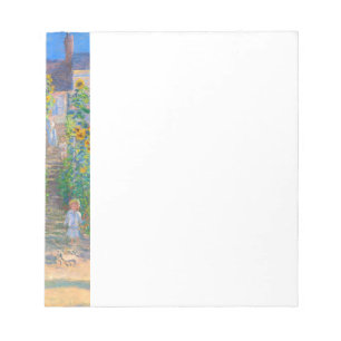 Monet Flower Garden Updated Notepad