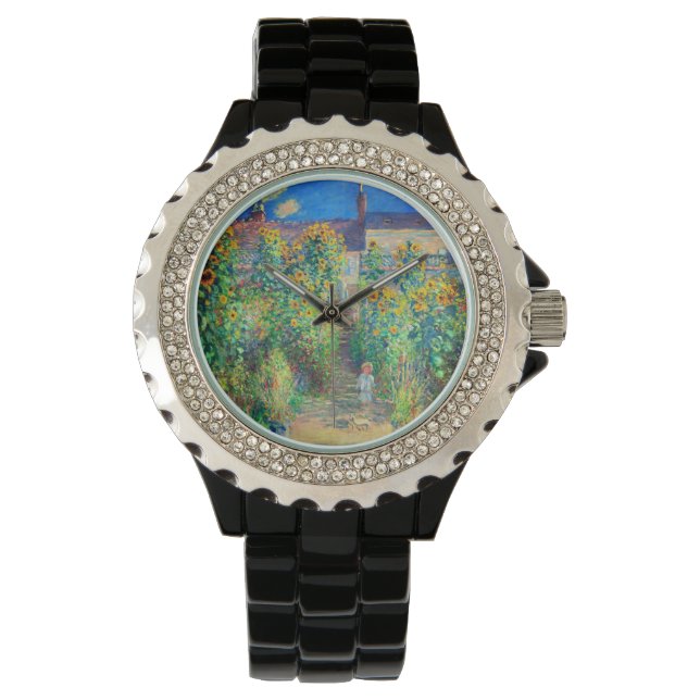 Monet Flower Garden Watch (Front)