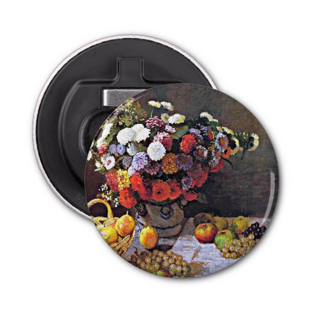 Monet - Flowers and Fruit Bottle Opener (Front)