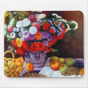 Monet Flowers and Fruit Mouse Mat