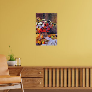 Monet - Flowers and Fruit Poster