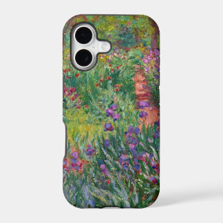 monet flowers vintage the-iris-garden-at-giverny