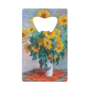 Monet France Bouquet Sunflowers Impressionist Peop