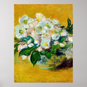 Monet France Impressionist People Christmas The Ro Poster