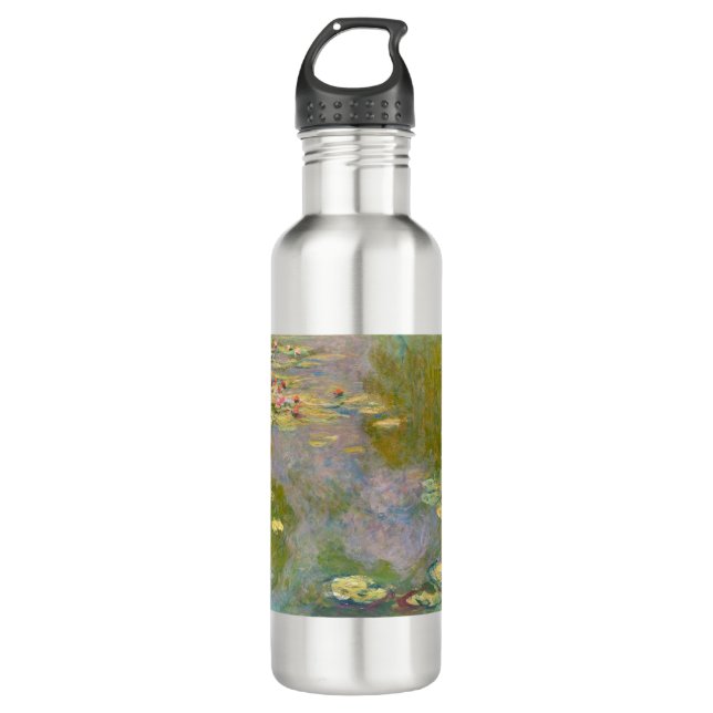 Monet France Water Lillies Impressionist People 710 Ml Water Bottle (Front)