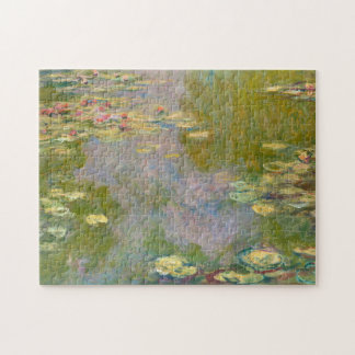 Monet France Water Lillies Impressionist People Jigsaw Puzzle