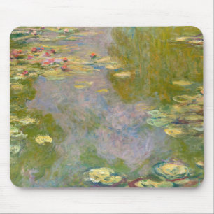 Monet France Water Lillies Impressionist People Mouse Mat