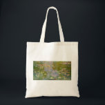Monet France Water Lillies Impressionist People Tote Bag<br><div class="desc">Looking for fine art, fine gallery art, or gallery art? You've come to the right place. Monet France Water Lillies Impressionist People The Daily Jigsaw Puzzle features example of expressionism artwork. This Monet France Water Lillies Impressionist People The Daily Jigsaw Puzzle reflects the essence of the artist and the time...</div>