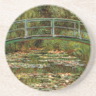 Monet French Japanese Bridge Art Coaster