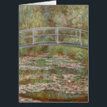 Monet French Japanese Bridge Giverney<br><div class="desc">Monet Masterpiece painting - This impressionist painting of the Japanese Bridge in Giverney France is by famous artist Claude Monet,  painted in 1899. It shows a japanese footbridge over a water lily pond.</div>