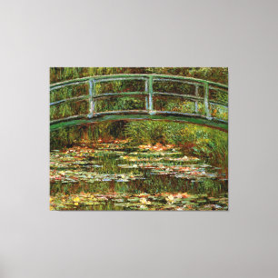 Monet French Japanese Bridge Giverney Canvas Print