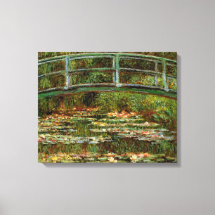 Monet French Japanese Bridge Giverney Canvas Print