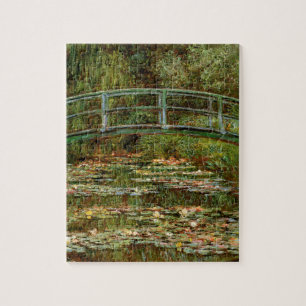 Monet French Japanese Bridge Giverney Jigsaw Puzzle