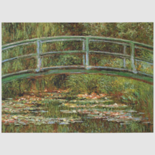Monet French Japanese Bridge Giverney Tissue Paper