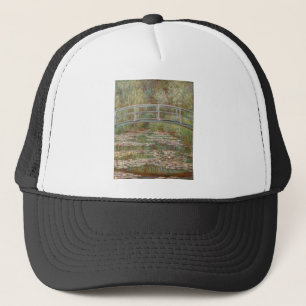 Monet French Japanese Bridge Giverney Trucker Hat