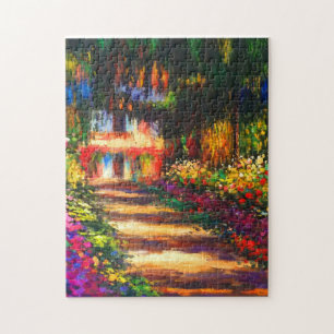 Monet Garden at Giverny Jigsaw Puzzle