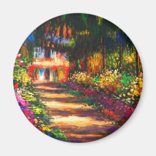 Monet Garden at Giverny Magnet