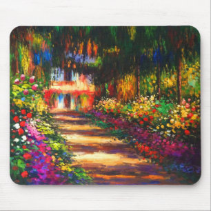 Monet Garden at Giverny Mouse Mat