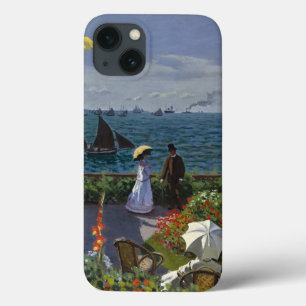 Monet Garden at Sainte-Adresse Painting iPhone 13 Case