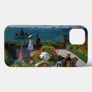 Monet Garden at Sainte-Adresse Painting iPhone 13 Case