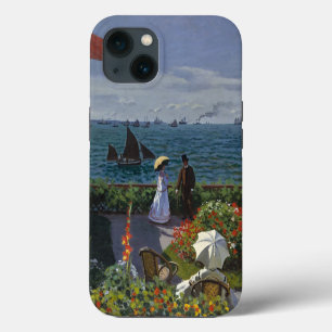 Monet Garden at Sainte-Adresse Painting iPhone 13 Case