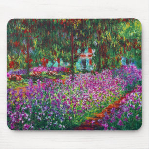 Monet Garden in Giverny Fine Art Mousepad