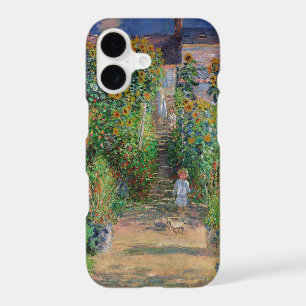 Monet Garden Vetheuil Impressionim Flower Painting