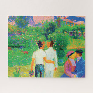 Monet Gay Lovers AI Generated Jigsaw Puzzle